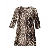 H&M连衣裙 动物纹理引领时尚潮流